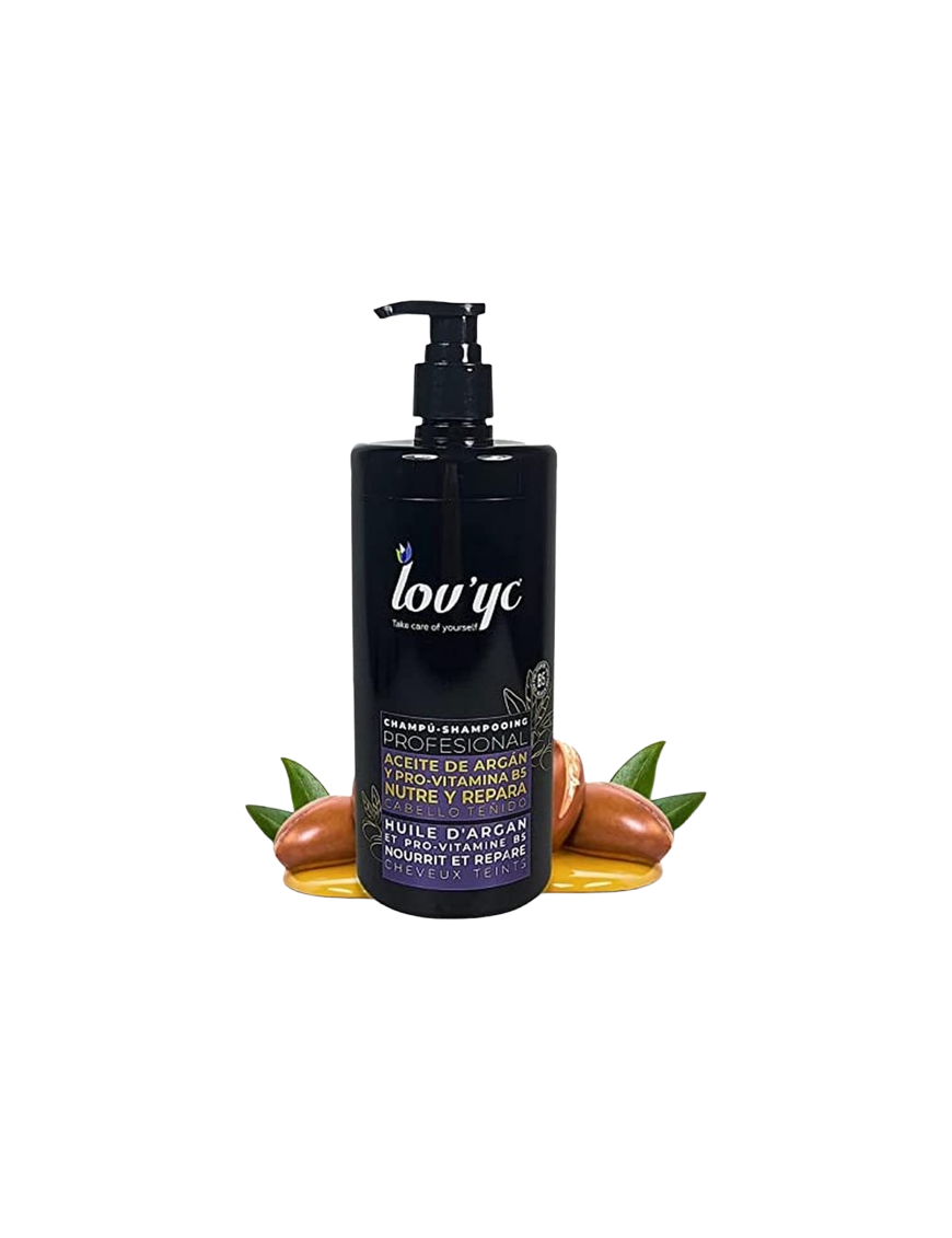 CHAMPU LOVYC CABELLO TEÑIDO ACEITE ARGAN B/750 ML