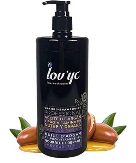 CHAMPU LOVYC CABELLO TEÑIDO ACEITE ARGAN B/750 ML