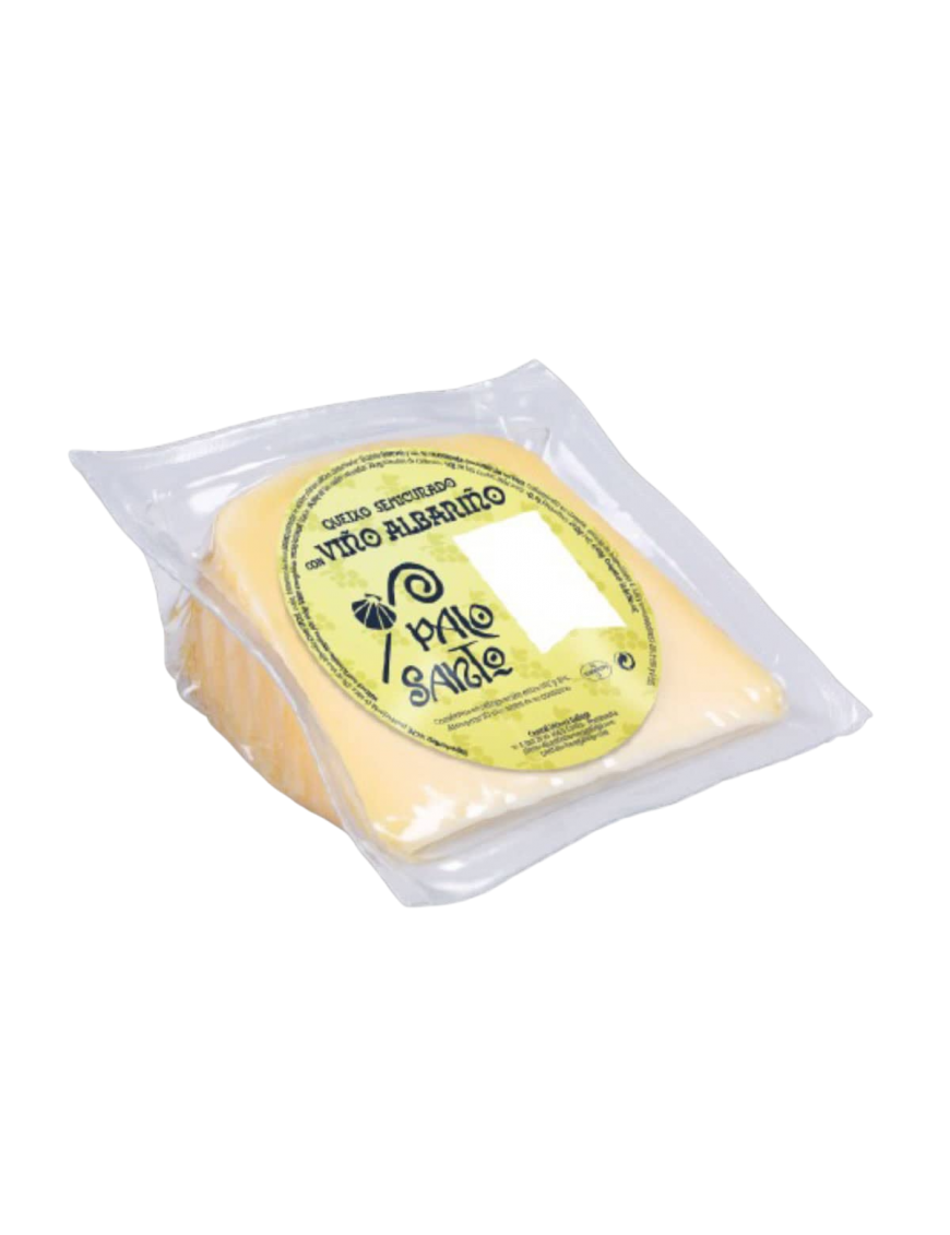 QUESO SEMI PALO SANTO ALBARIÑO CUÑA 230GR APROX.