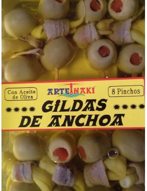 BOCADITOS GILDAS DE ANCHOA ARTEIÑAKI T/8UD