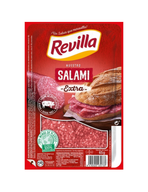 SALAMI LONCHA C/39075 EXTRA REVILLA B/65 GR (1€)