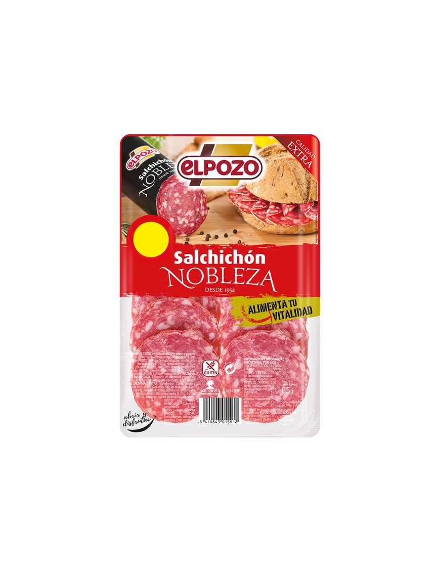 SALAMI LONCHA E/POZO NOBLEZA(1€)C/14588.B/65G