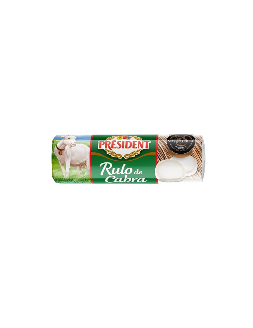 QUESO CABRA RULO PRESIDENT P/180 GR