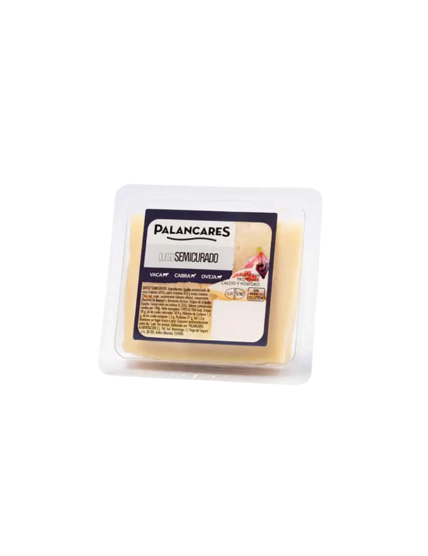 QUESO CABRA SEMICURADO PALANCARES CUÑA 200 GR