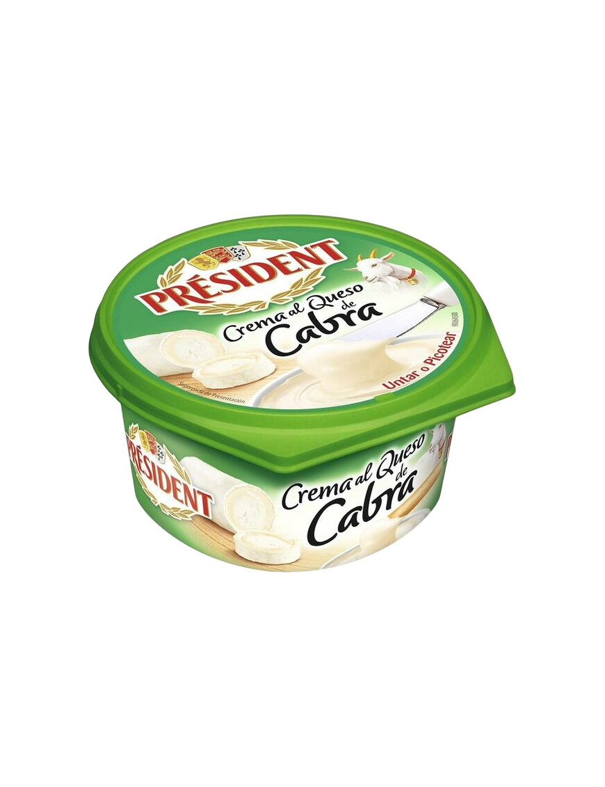 QUESO CREMA CABRA PRESIDENT T/125GR