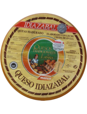 QUESO IDIAZABAL D.O.NAVARRA PIEZA GRANDE..KG