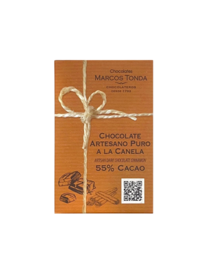 CHOCOLATE MARCOS TONDA ARTESANO A LA CANELA T/100G