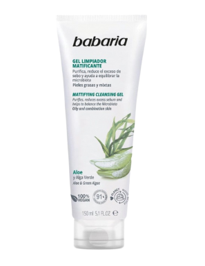 LIMPIADOR FACIAL GEL MATIFICANT ALOE BABARIA 150ML