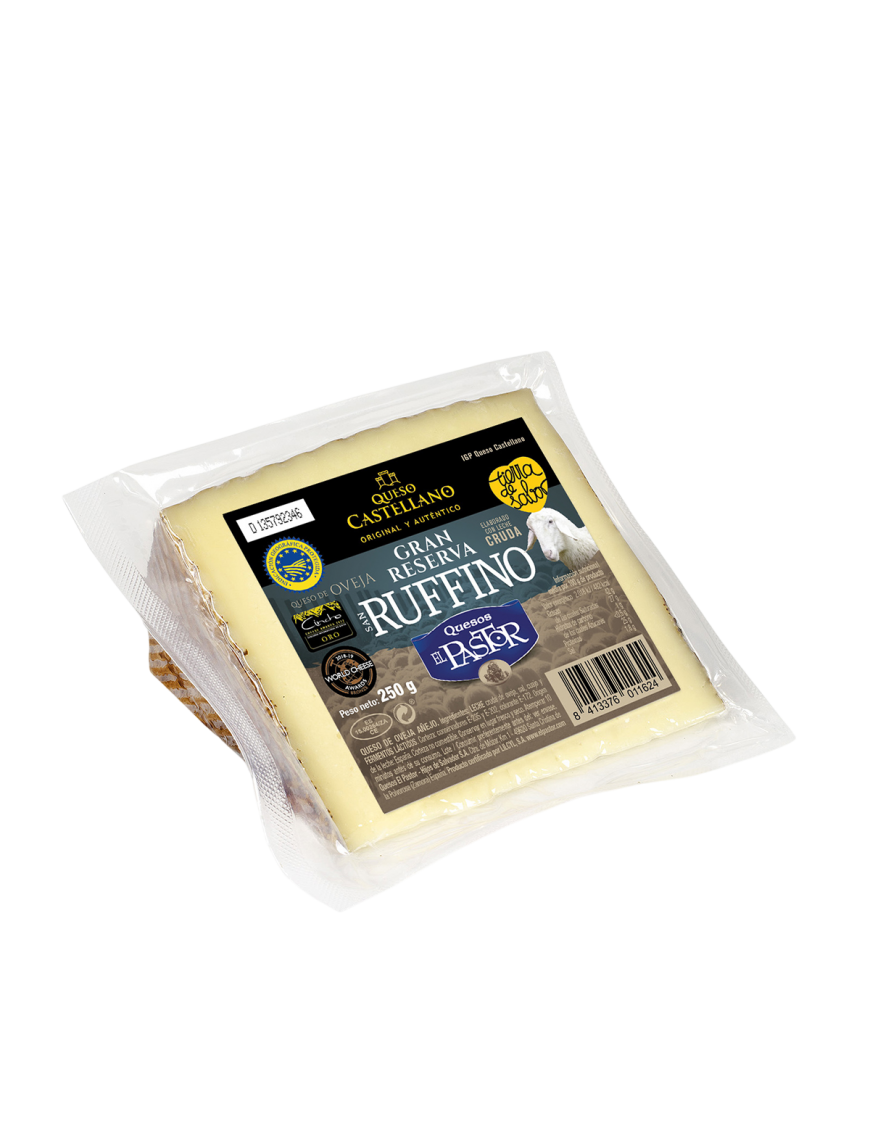 QUESO OVEJA RESERVA EL PASTOR RUFFINO CUÑA 250 GRS