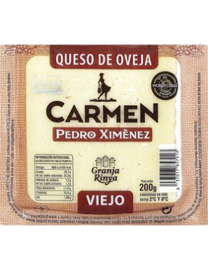 QUESO OVEJA RESERVA P. XIMENEZ C/200GR