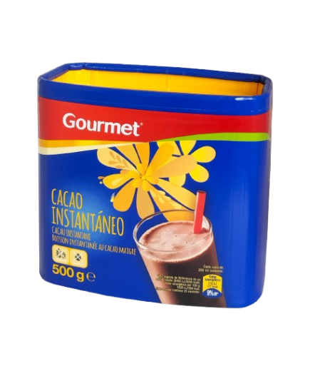 CACAO GOURMET INSTANTANEO BOTE 500 GR