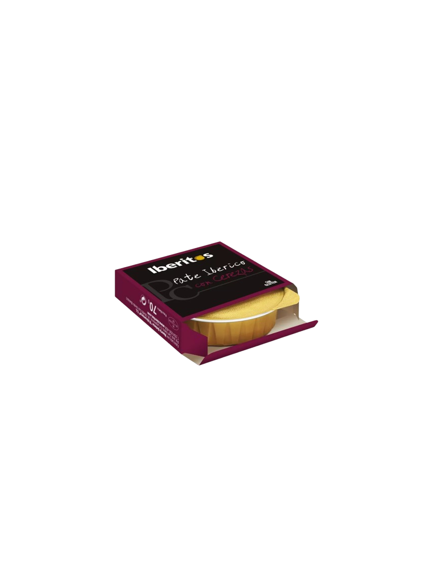 PATE IBERITOS IBERICO CEREZAS JERTE L/70G CES