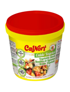 CALDO VEGETAL POLVO CALNORT  BOTE 1 KG