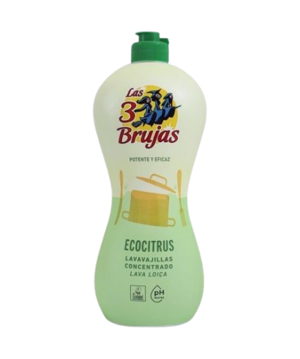 LAVAVAJILLAS LAS 3 BRUJAS ECOCITRUS BOTELLA 500 ML