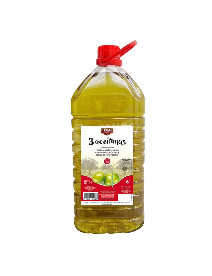 ACEITE OLIVA SUAVE 0,4º CEXAC GFA/5 L