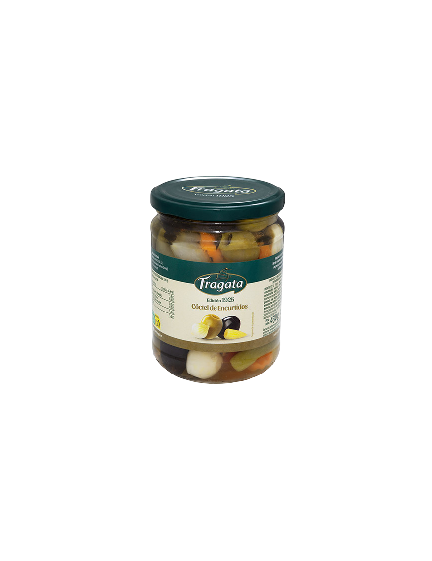 ACEITUNA FRAGATA COCTEL ENCURTIDOS TC/430GR