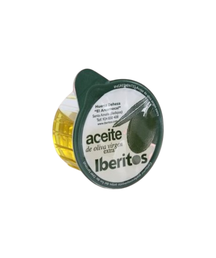 ACEITE O/VIRG.EX.PORCION IBERITOS 18ML.CAJA/120.UD