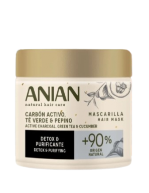 MASCARILLA CAPILAR ANIAN CARBON  TARRINA 350 ML