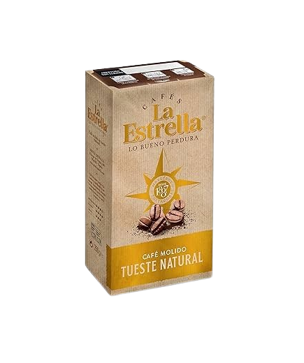 CAFE LA ESTRELLA MOLIDO TUESTE NATURAL 250 GR