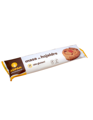 S/GLUTEN MASA HOJALDRE REFRIGERADA ADPAN P/250GR