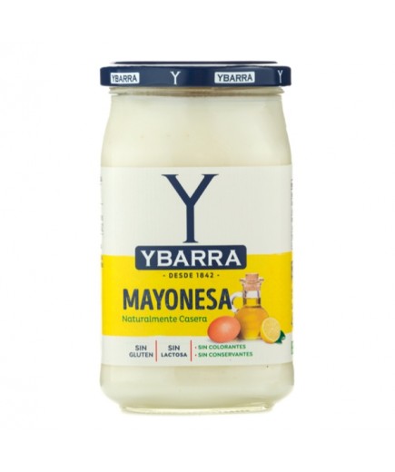 MAHONESA YBARRA TARRO CRISTAL 450ML