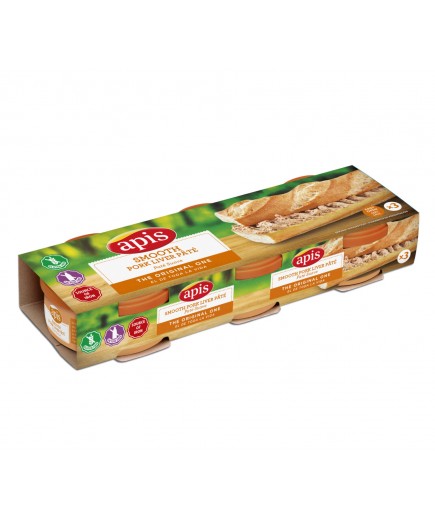 PATE APIS HIGADO SUAVE PACK-3 X 80GR