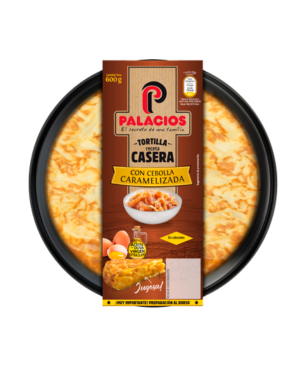 TORTILLA PATATA PALACIOS C/CEBOLLA REFRIG 600 GR