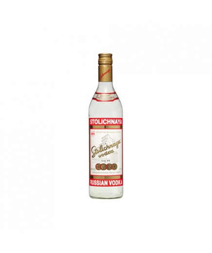 VODKA STOLICHNAYA RUSA ROJA 40º BOTELLA 70 CL