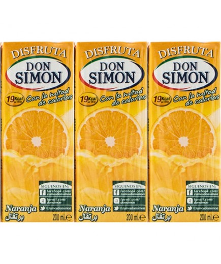 ZUMO DON SIMON NARANJA BRICK PACK 6X200 ML