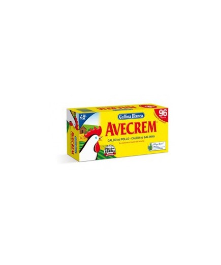 CALDO POLLO AVECREM 96 PAST.E/960 GR