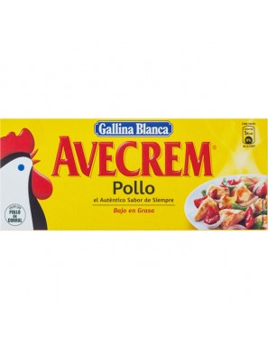 CALDO POLLO AVECREM 12+ PAST.E/126 GR