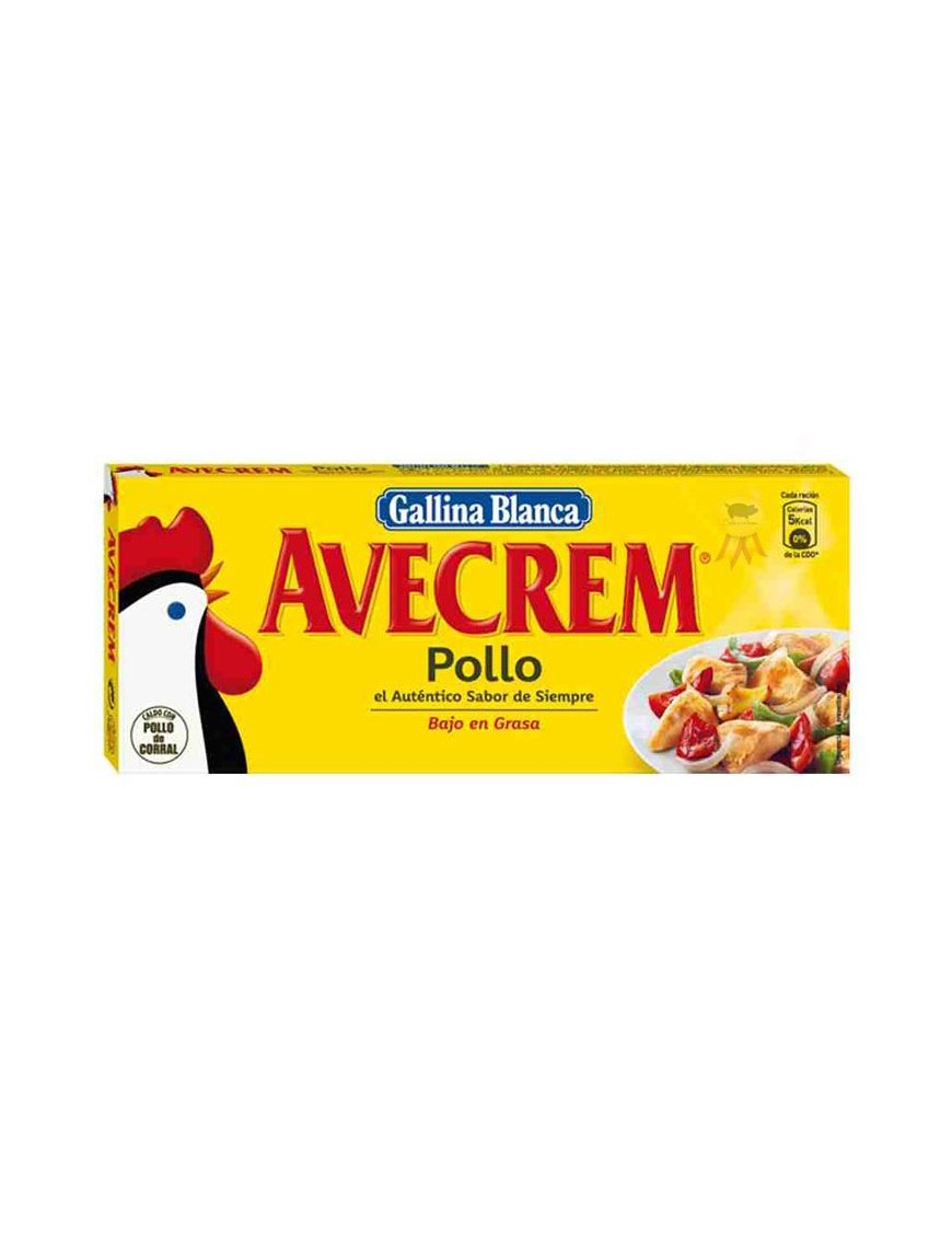 CALDO POLLO AVECREM 24+6 PAST.E/240 GR