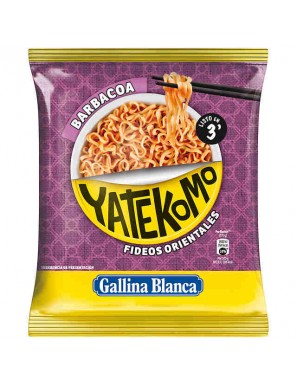 FIDEOS ORIENTALES YATEKOMO BARBACOA PLACA 82 G