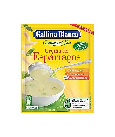 CREMA  ESPARRAGOS G/B. S/70 GR