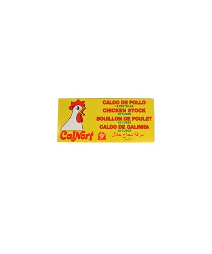 CALDO POLLO CALNORT PASTILLAS-12.UD/120GR.