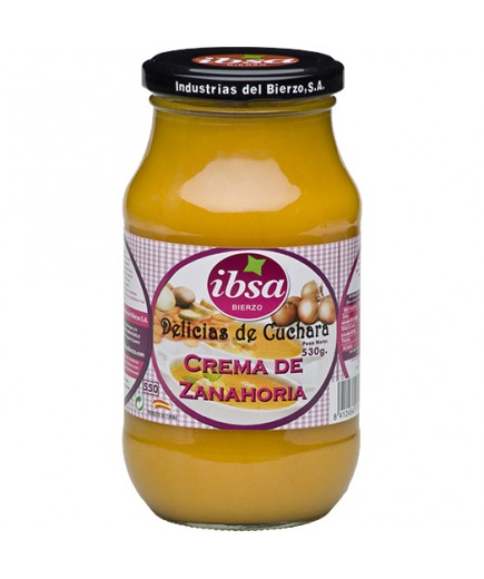 CREMA DE ZANAHORIA IBSA T/C 530 GR