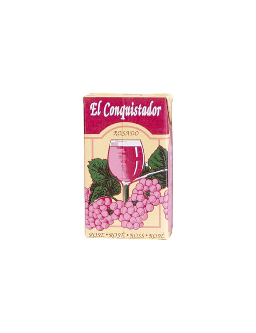 VINO BRICK CONQUISTADOR/GRAN DUQUE ROSADO 1 LITRO