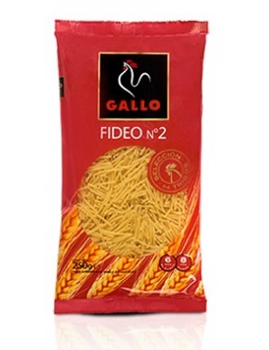 FIDEO GALLO C/2 BOLSA 250 GR