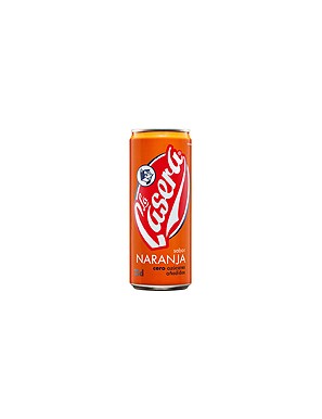 CASERA REFRESCO NARANJA LATA 33 CL