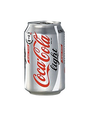 COCA-COLA LATA LIGHT 33 CL