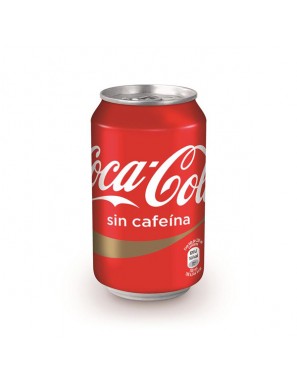 COCA-COLA LATA S/CAFEINA 33 CL