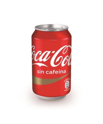 COCA-COLA LATA S/CAFEINA 33 CL