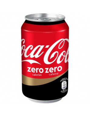 COCA-COLA LATA ZERO+ZERO 33 CL