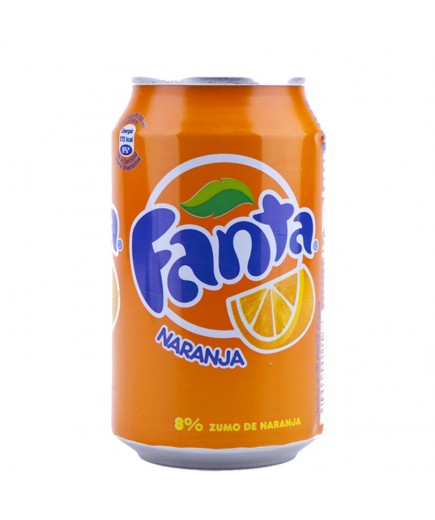 FANTA NARANJA LATA   33 CL