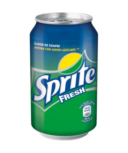 SPRITE  FRESH LATA 33 CL