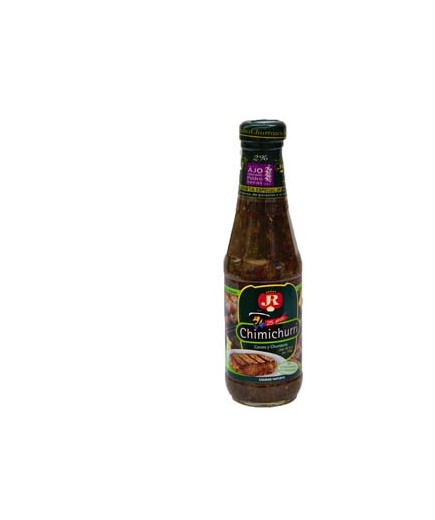 SALSA CHIMICHURRI PARA CARNES JR SUAREZ 285 ML