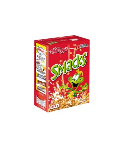 CEREAL KELLOGGS  SMACKS TRIGO PAQ/375 GR