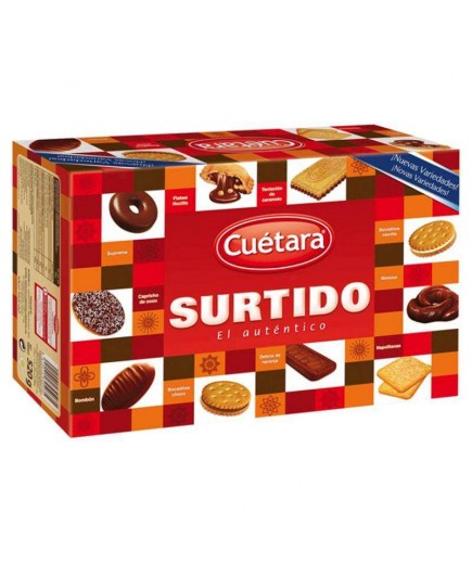 GALLETA CUETARA SURTIDO CAJA 420 GR