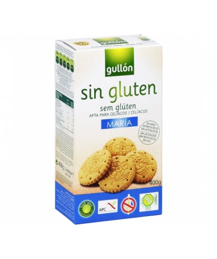 GALLETAS GULLON MªINTEGRAL SIN GLUTEN C/400 GR