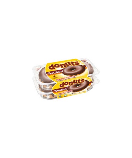 DONUTS FONDANT CHOCOLATE 4 UDS